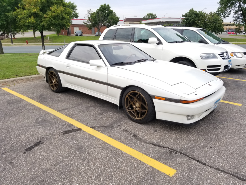 Illustration for article titled Supra is back on the road! Weekend fix.